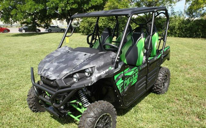2025 Kawasaki Teryx4 S LE Cypher Camo Gray
