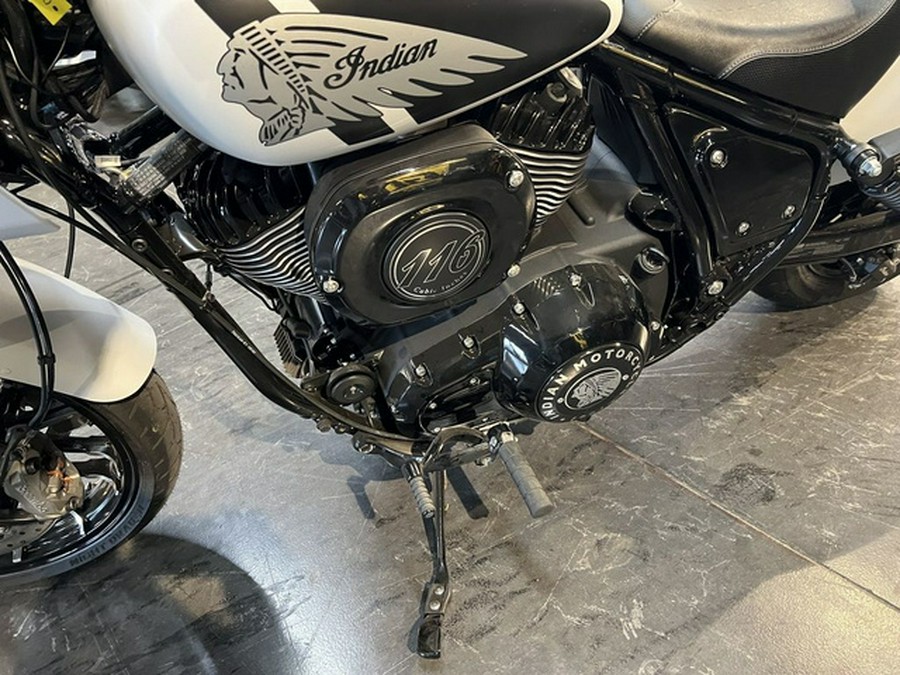 2024 Indian Sport Chief Ghost White Metallic Smoke