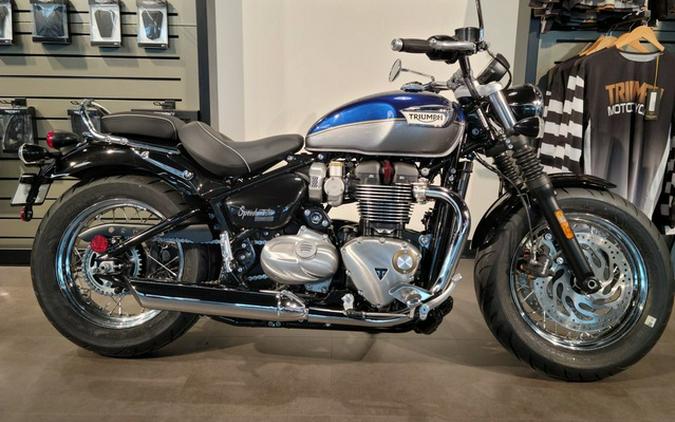 2024 Triumph Bonneville Speedmaster Pacific Blue/Silver Ice