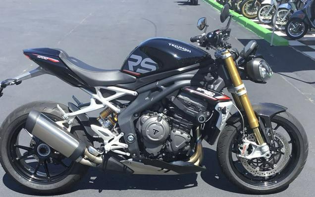 2022 Triumph Speed Triple 1200 RS Sapphire Black