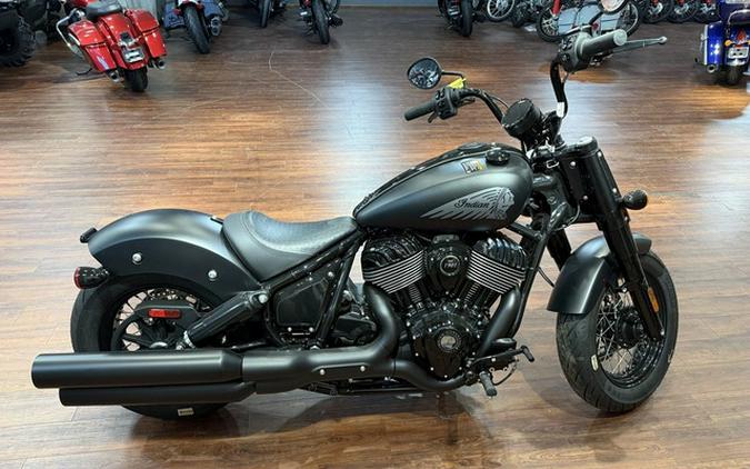 2025 Indian Chief Bobber Dark Horse Black Smoke