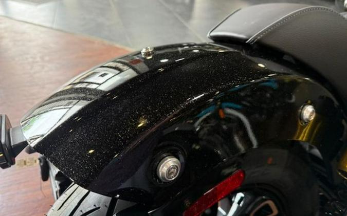 2026 Indian Motorcycle® 101 Scout® Black Crystal with Super Graphite