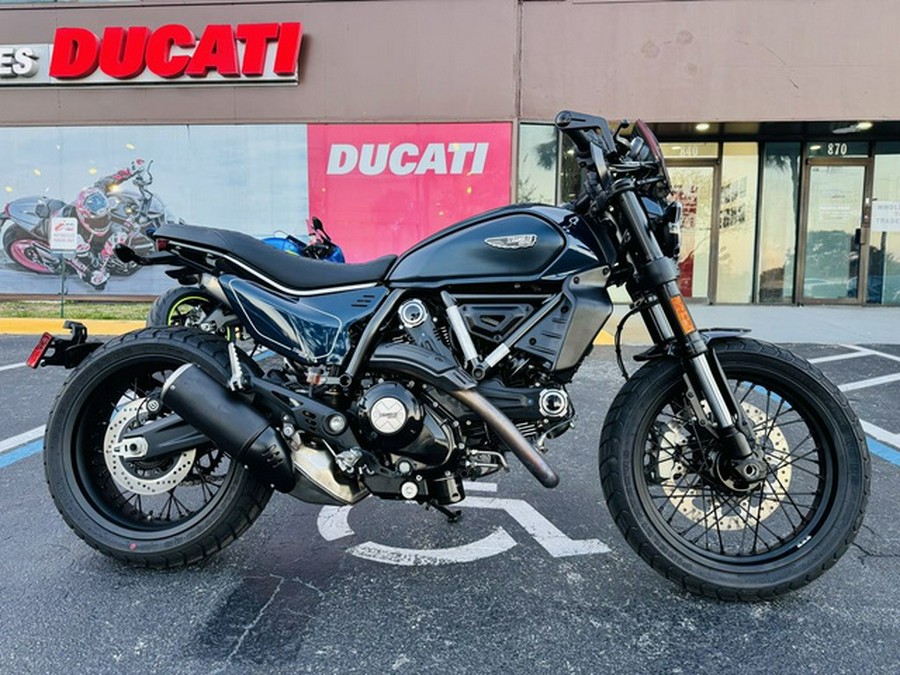 2024 Ducati Scrambler Nightshift (2G) Blue