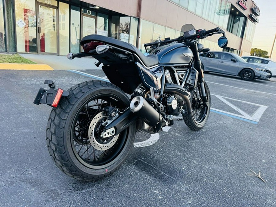 2024 Ducati Scrambler Nightshift (2G) Blue