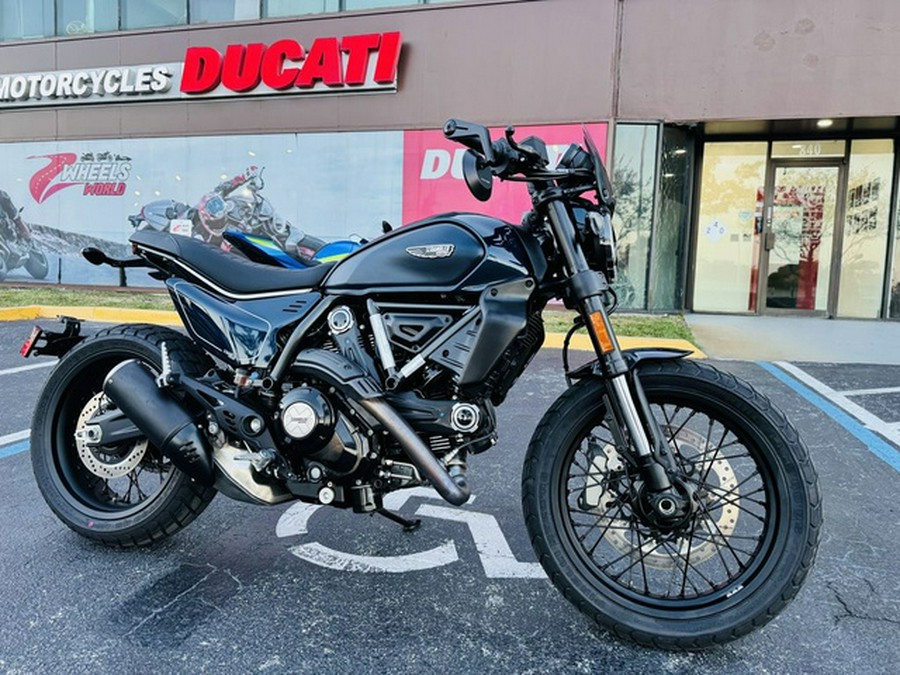 2024 Ducati Scrambler Nightshift (2G) Blue