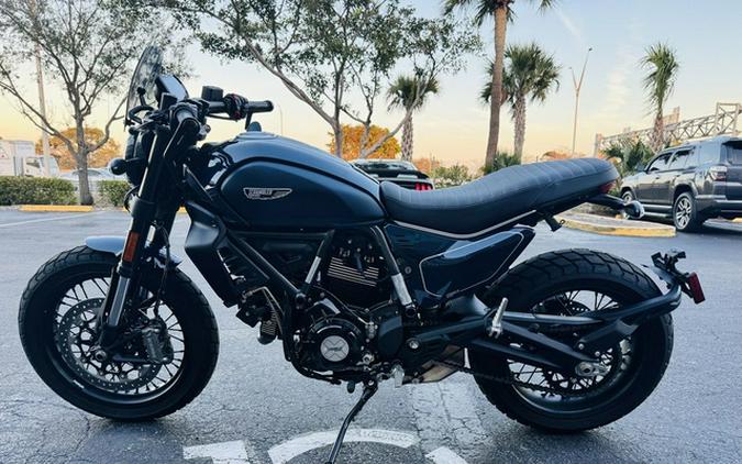 2024 Ducati Scrambler Nightshift (2G) Blue
