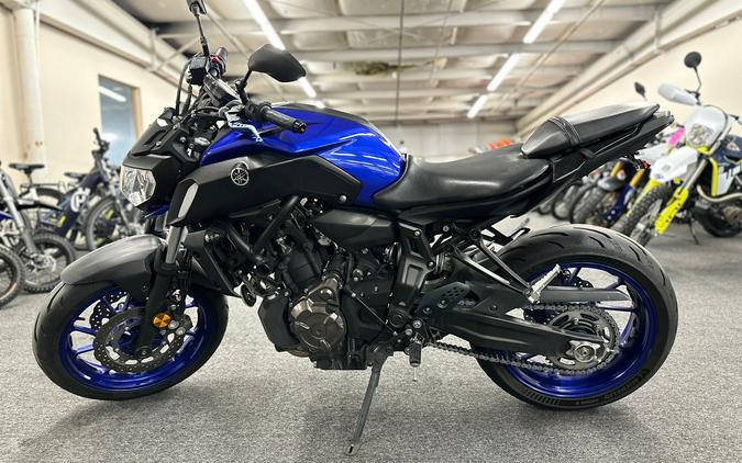 2018 Yamaha MT 07