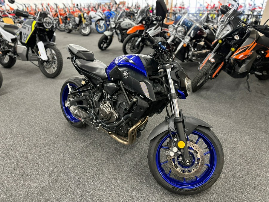 2018 Yamaha MT 07