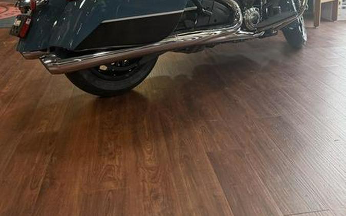 2026 Indian Motorcycle® Challenger® Limited 112 w/PowerBand Audio Storm Blue with Black Metallic
