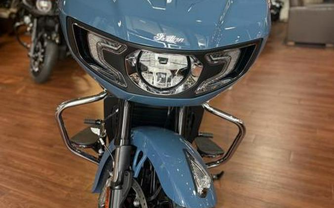 2026 Indian Motorcycle® Challenger® Limited 112 w/PowerBand Audio Storm Blue with Black Metallic