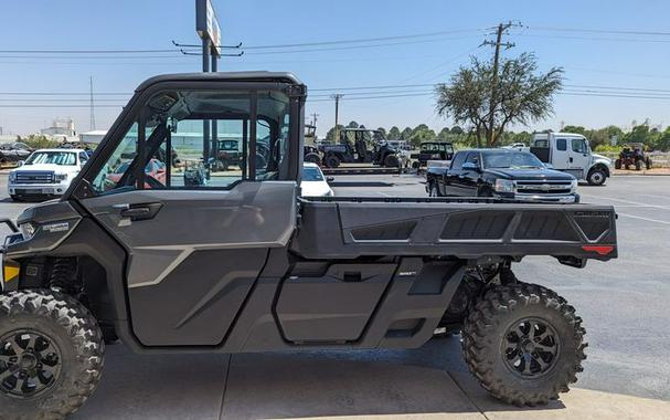 New 2024 CAN-AM DEFENDER PRO LIMITED HD10 CALI STONE GRAY