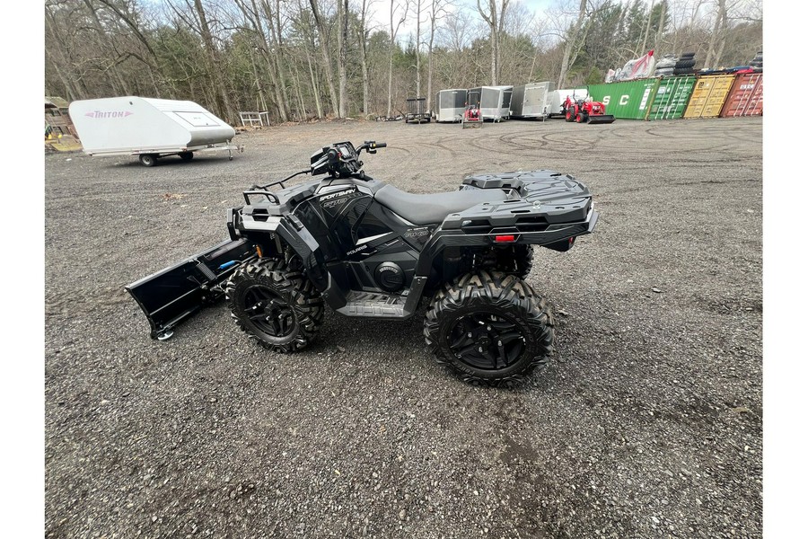 2023 SPORTSMAN 570 TRAIL - ONYX BLACK W/ PLOW - Polaris