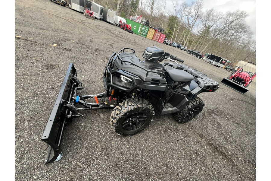 2023 SPORTSMAN 570 TRAIL - ONYX BLACK W/ PLOW - Polaris