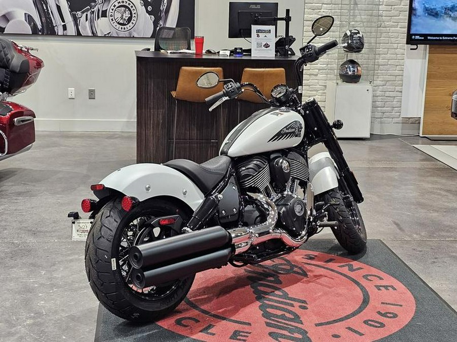 2024 Indian Motorcycle® Chief Bobber ABS Ghost White Metallic Smoke