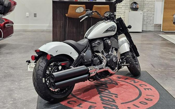 2024 Indian Motorcycle® Chief Bobber ABS Ghost White Metallic Smoke