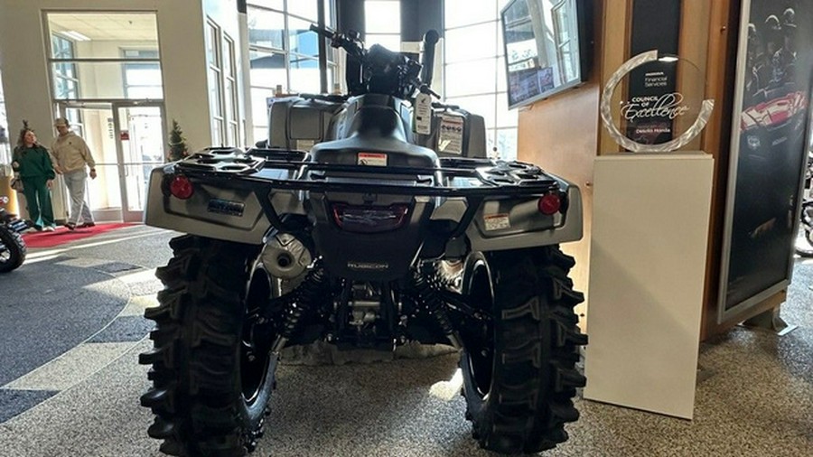 2025 Honda FourTrax Foreman Rubicon 4x4 EPS Matte Gray Metall 4x4 EPS