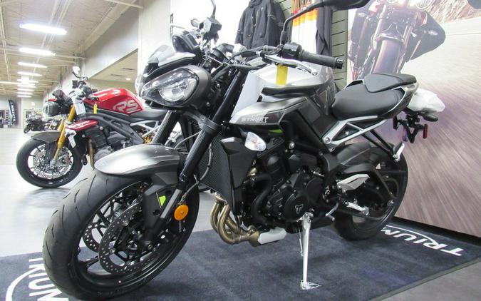 2024 Triumph Street Triple 765 R Silver Ice