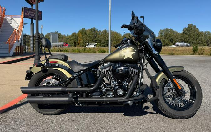 2016 Harley-Davidson® Softail Slim® S Olive Gold Denim