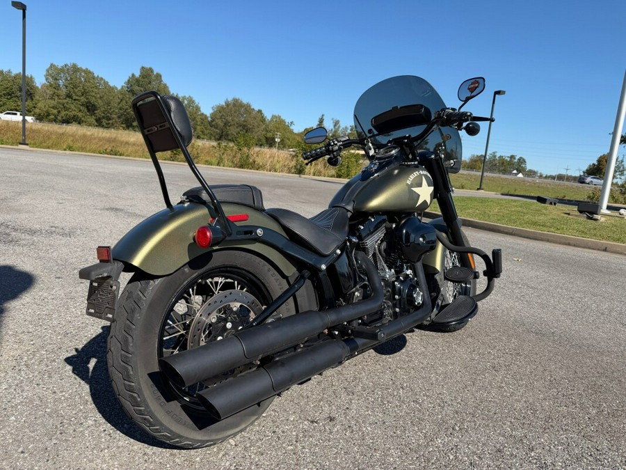2016 Harley-Davidson® Softail Slim® S Olive Gold Denim