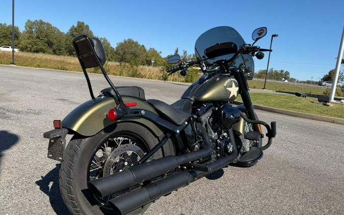 2016 Harley-Davidson® Softail Slim® S Olive Gold Denim