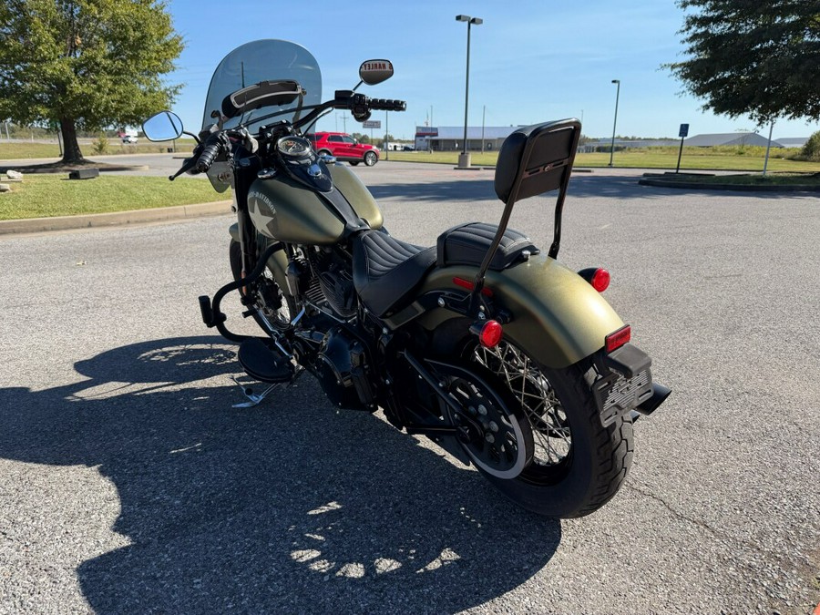 2016 Harley-Davidson® Softail Slim® S Olive Gold Denim