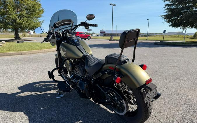2016 Harley-Davidson® Softail Slim® S Olive Gold Denim