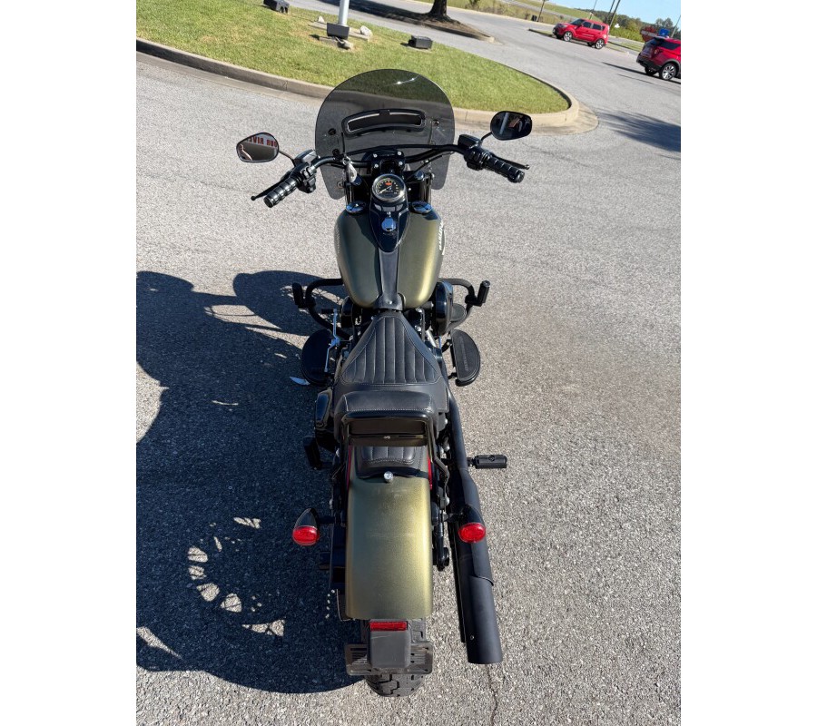 2016 Harley-Davidson® Softail Slim® S Olive Gold Denim