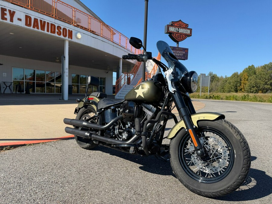 2016 Harley-Davidson® Softail Slim® S Olive Gold Denim
