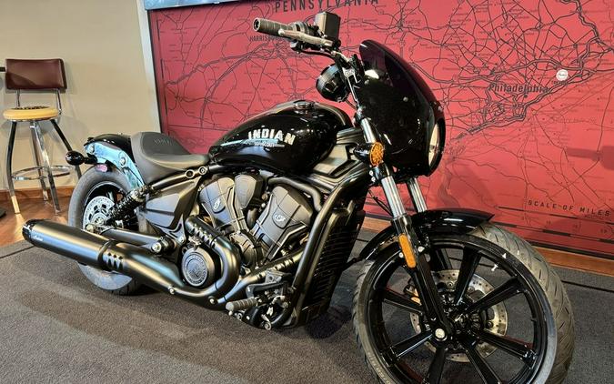 2025 Indian Motorcycle® Sport Scout® Black Metallic