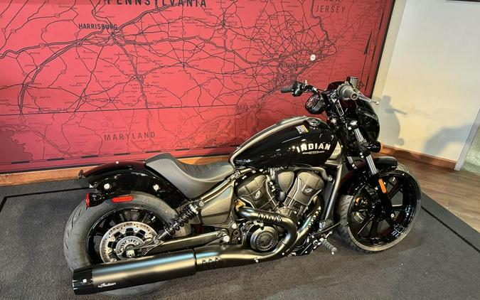 2025 Indian Motorcycle® Sport Scout® Black Metallic