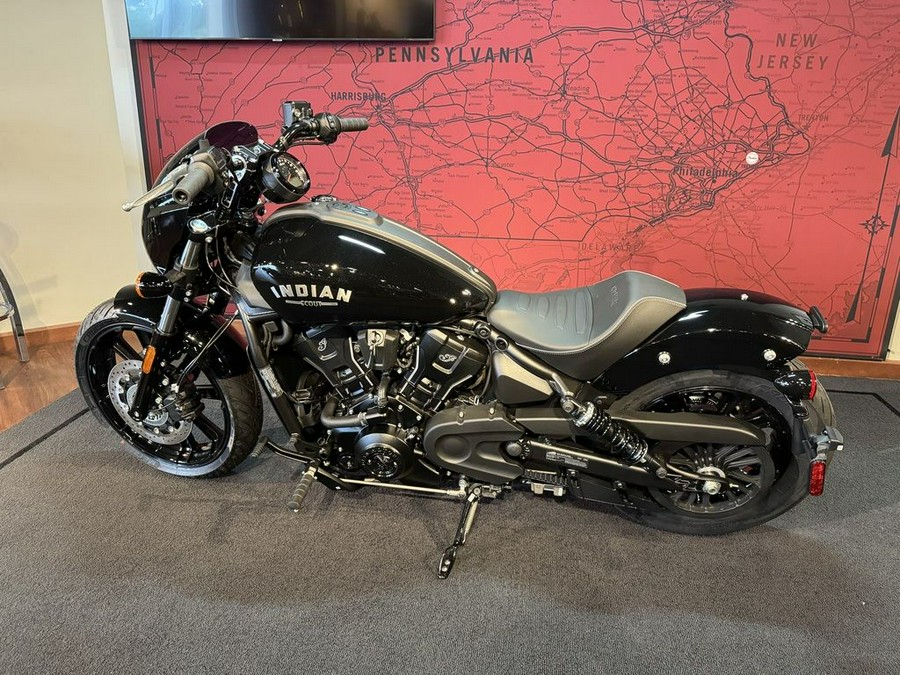 2025 Indian Motorcycle® Sport Scout® Black Metallic