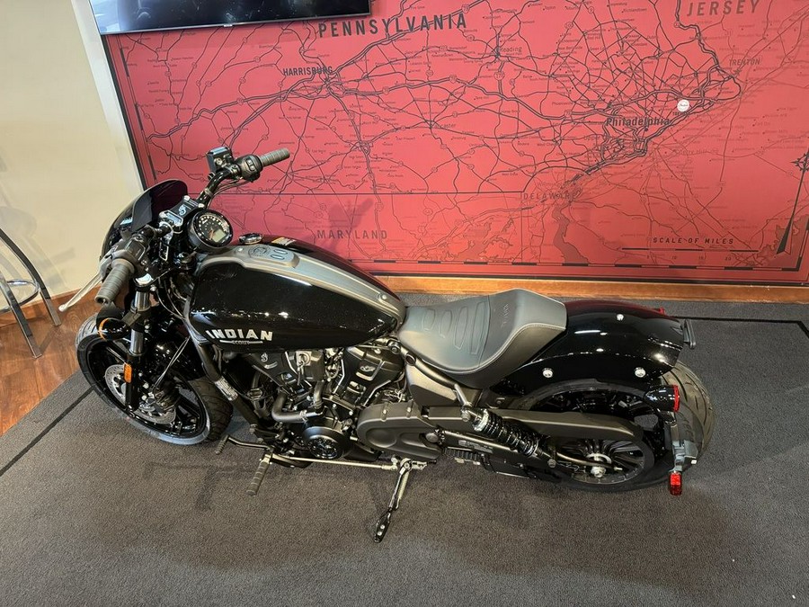 2025 Indian Motorcycle® Sport Scout® Black Metallic