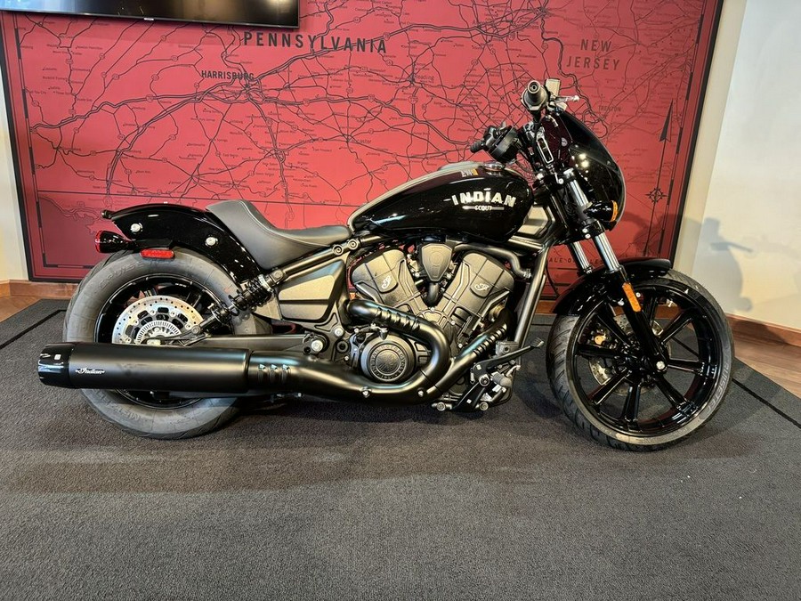 2025 Indian Motorcycle® Sport Scout® Black Metallic