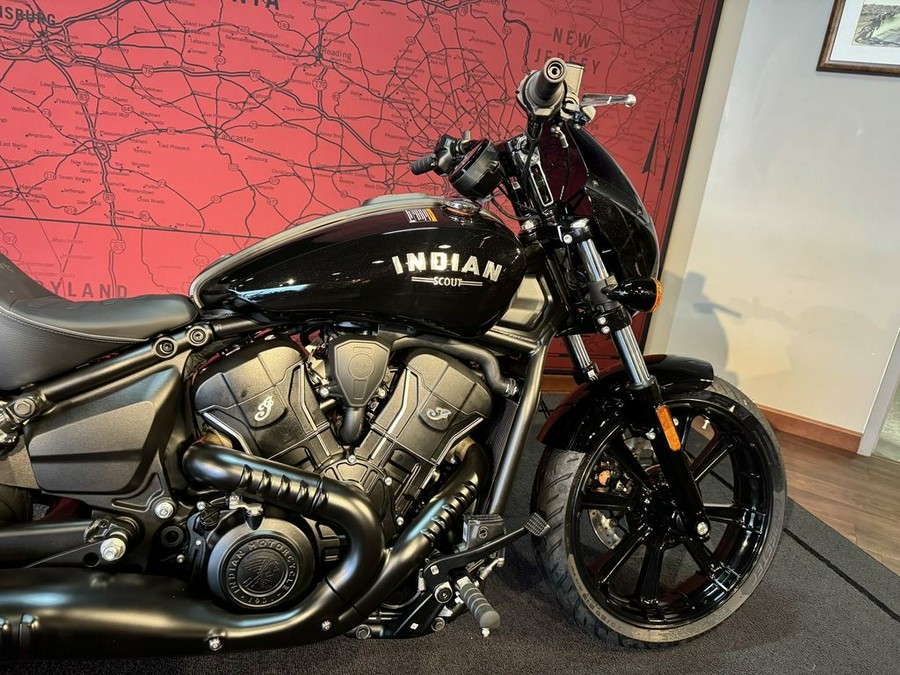 2025 Indian Motorcycle® Sport Scout® Black Metallic