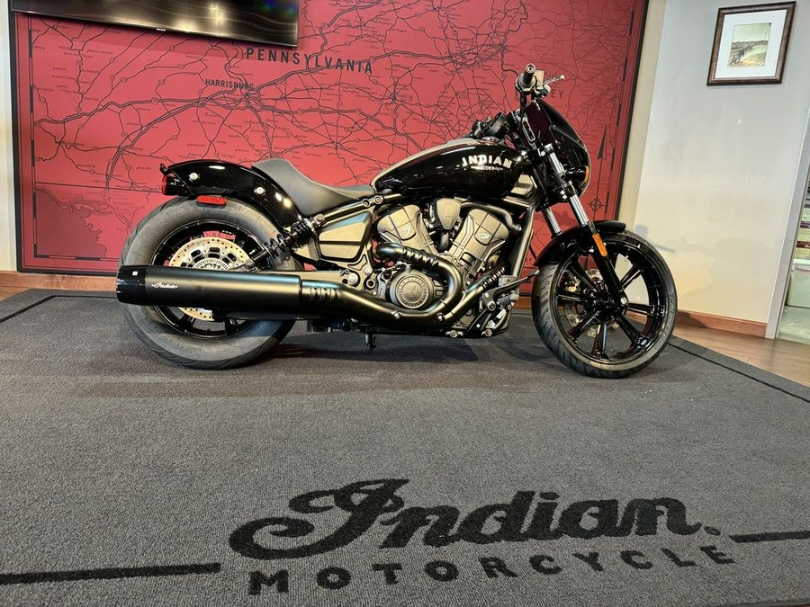 2025 Indian Motorcycle® Sport Scout® Black Metallic
