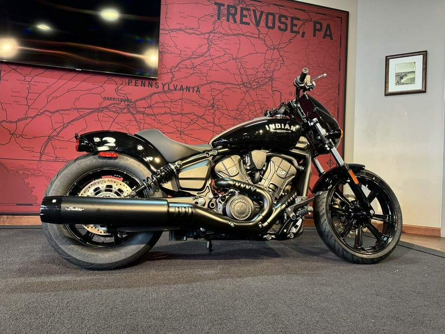 2025 Indian Motorcycle® Sport Scout® Black Metallic