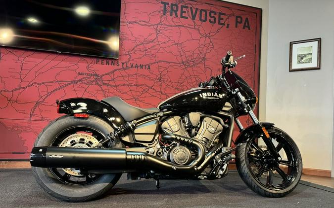 2025 Indian Motorcycle® Sport Scout® Black Metallic