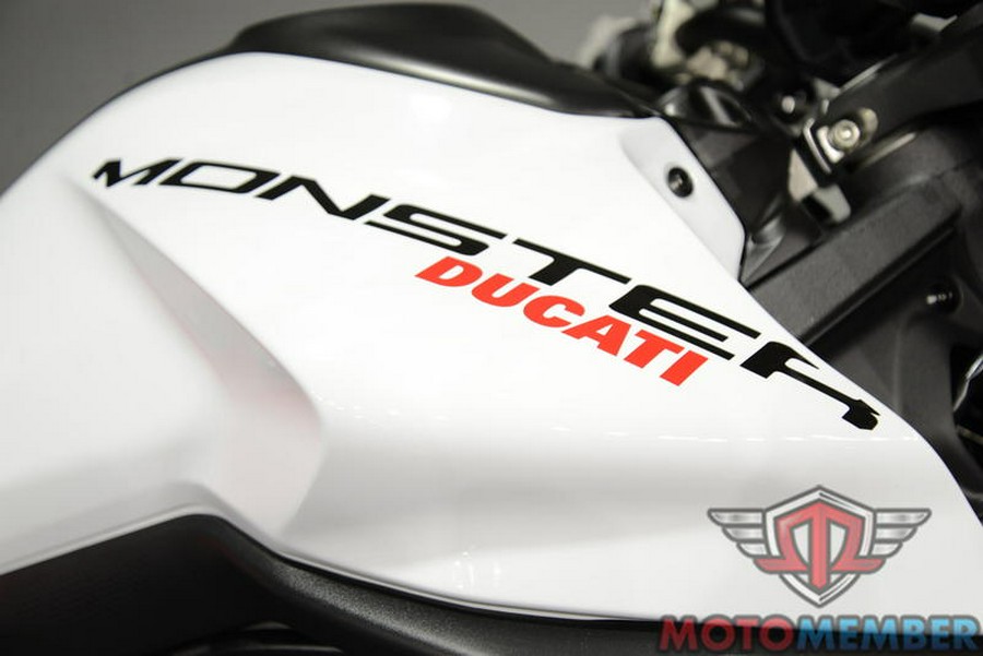 2024 Ducati Monster Plus Iceberg White