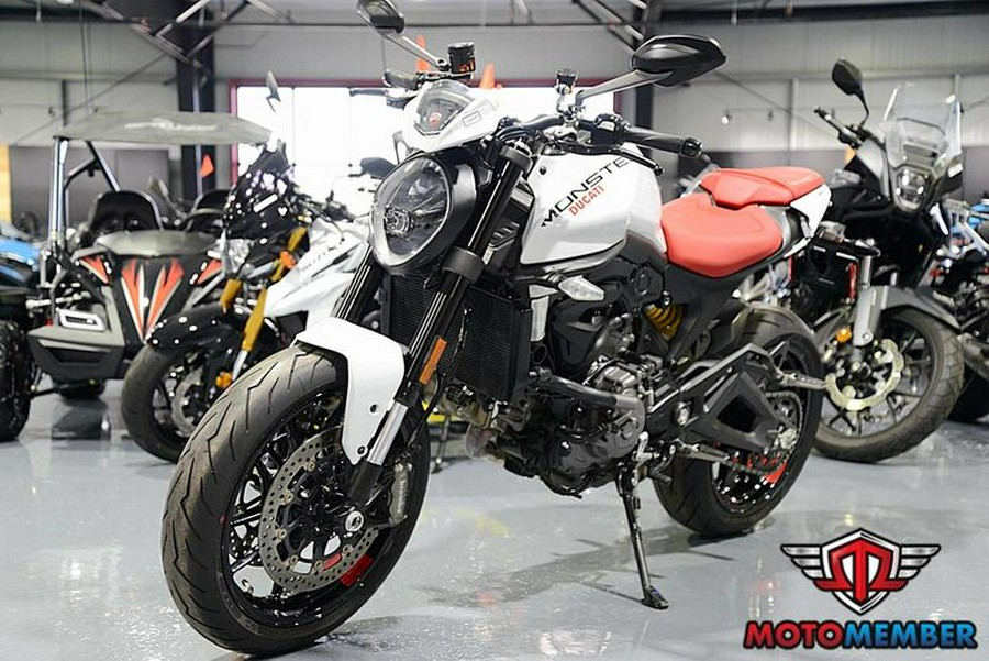 2024 Ducati Monster Plus Iceberg White