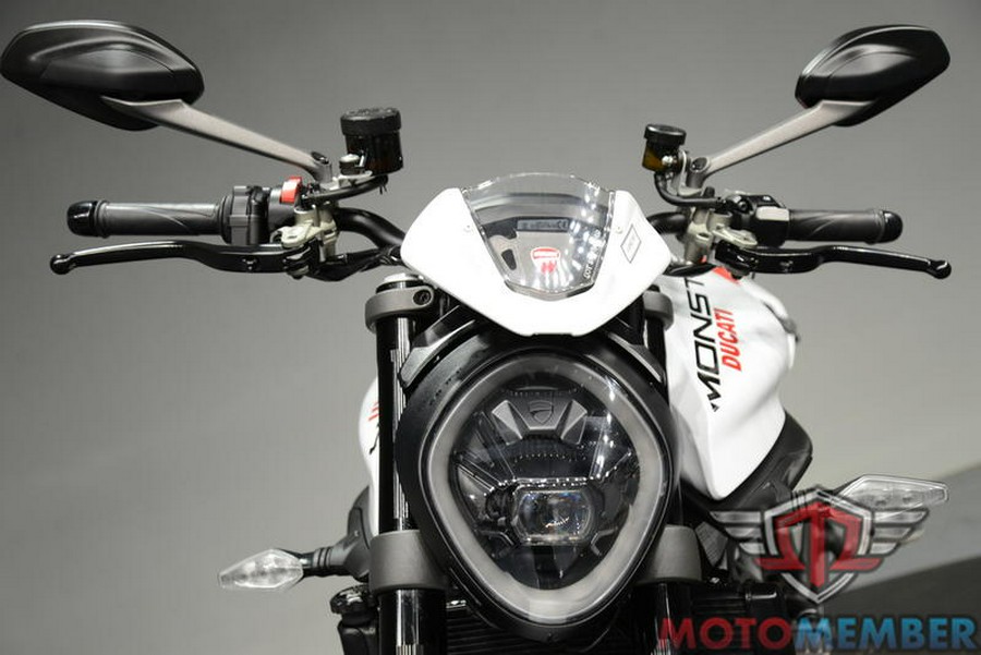2024 Ducati Monster Plus Iceberg White