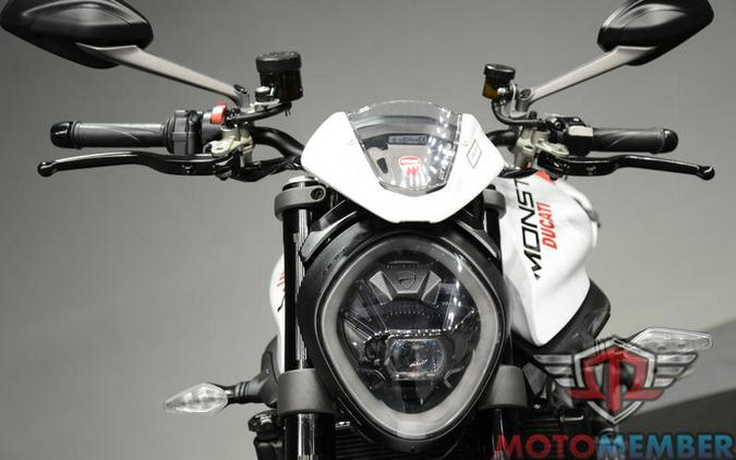 2024 Ducati Monster Plus Iceberg White