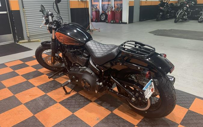 USED 2021 HARLEY-DAVIDSON STREET BOB 114 FXBBS FOR SALE NEAR LAKEVILLE, MN