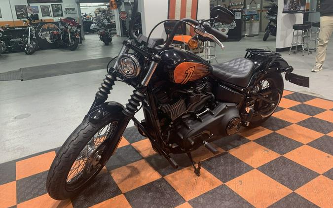USED 2021 HARLEY-DAVIDSON STREET BOB 114 FXBBS FOR SALE NEAR LAKEVILLE, MN