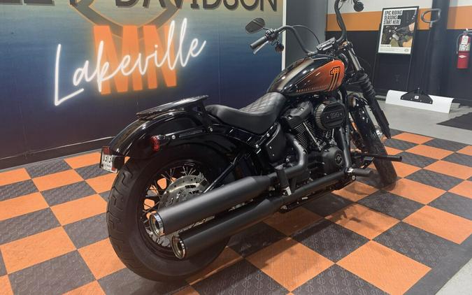 USED 2021 HARLEY-DAVIDSON STREET BOB 114 FXBBS FOR SALE NEAR LAKEVILLE, MN