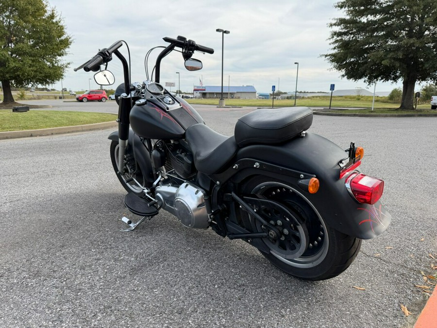 2010 Harley-Davidson Fat Boy Lo Black Denim