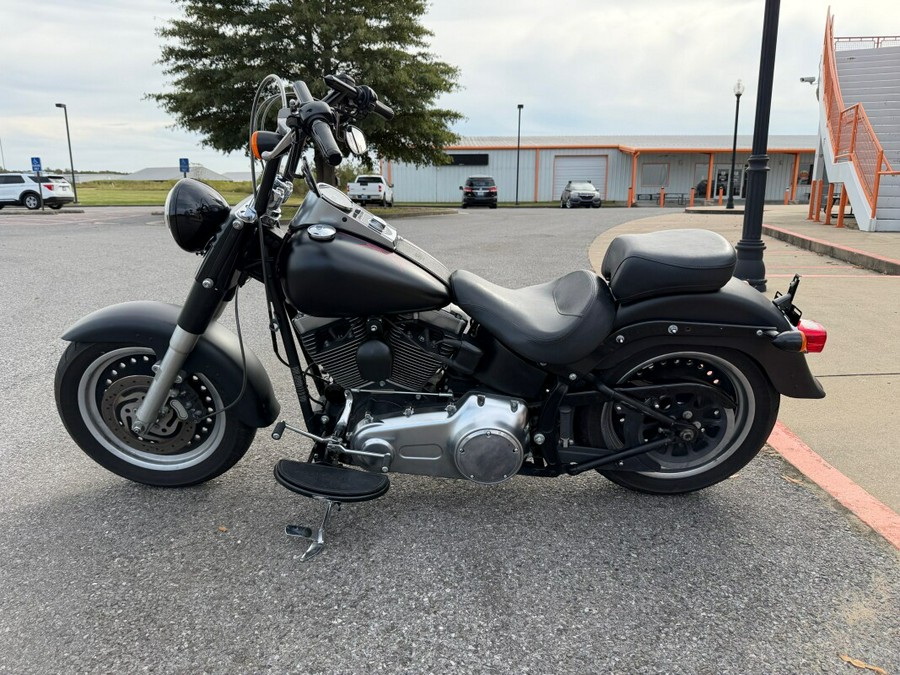 2010 Harley-Davidson Fat Boy Lo Black Denim