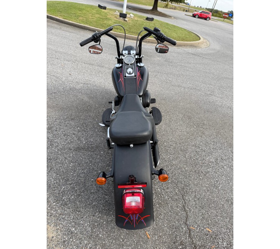 2010 Harley-Davidson Fat Boy Lo Black Denim