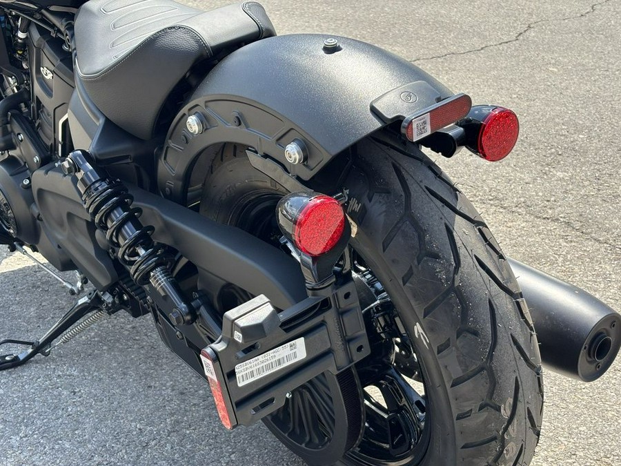 2026 Indian Motorcycle® Scout® Sixty Bobber Black Metallic