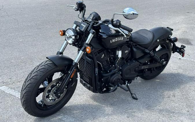 2026 Indian Motorcycle® Scout® Sixty Bobber Black Metallic