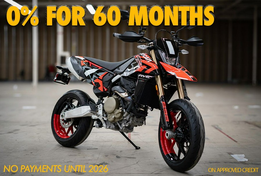 2025 Ducati Hypermotard 698 Mono RVE